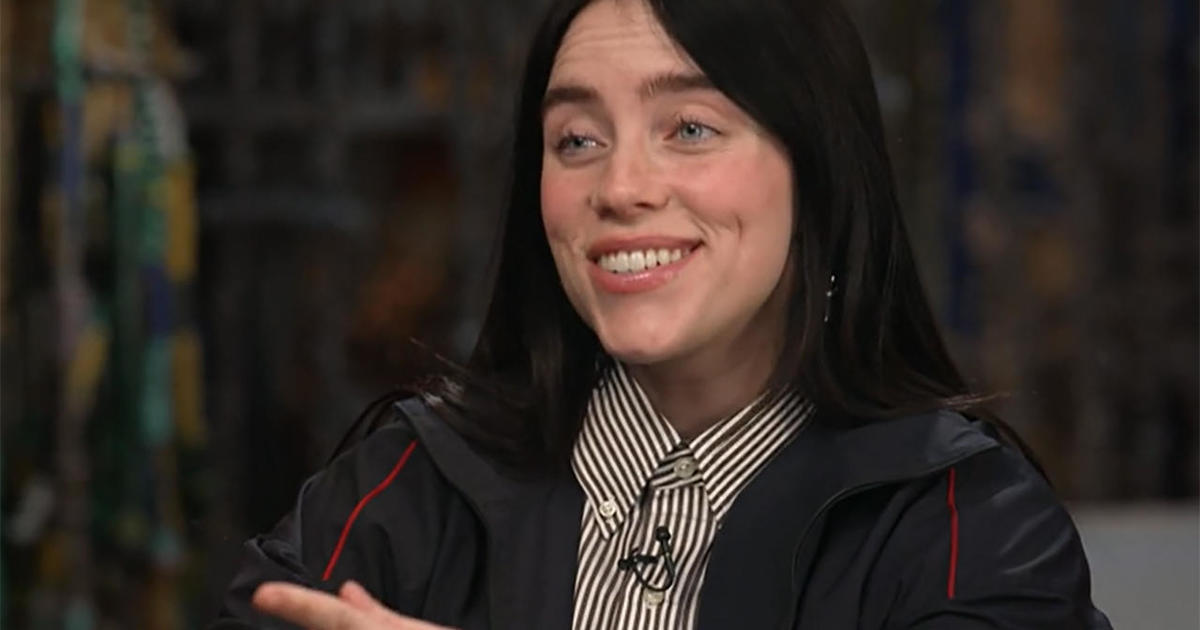 Billie Eilish on what she's found "liberating"