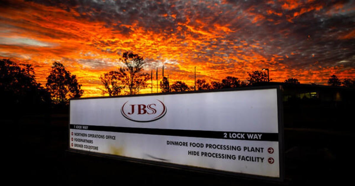 Meat factory giant JBS recovering from ransomware attack blamed on Russia