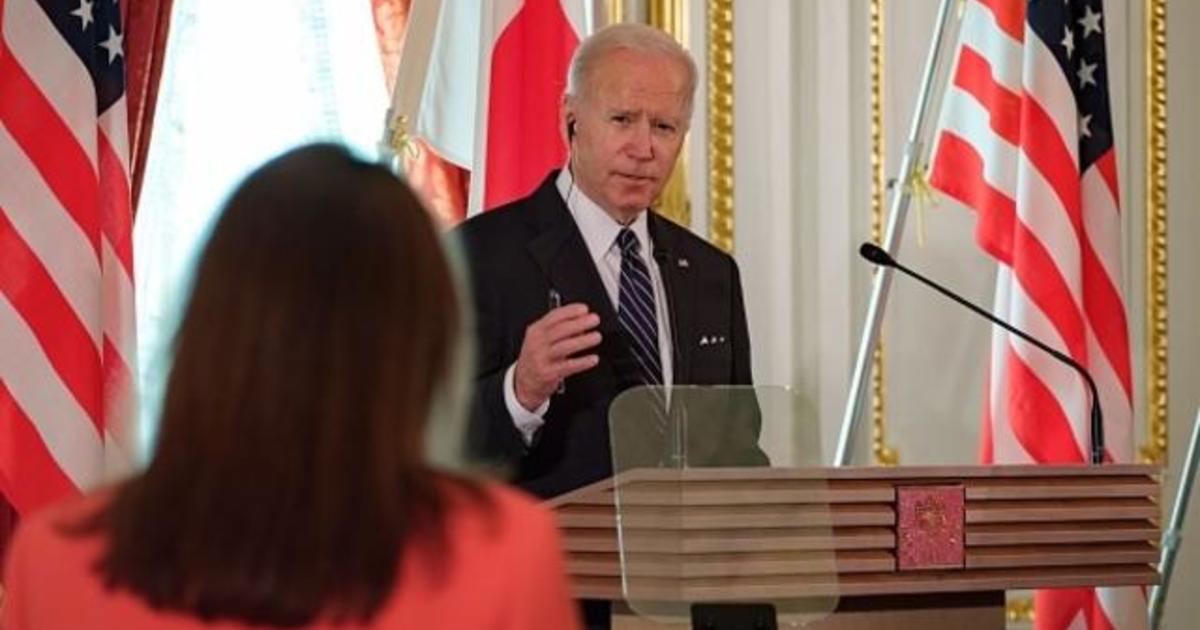 President Biden says U.S. willing to respond "militarily" if China invades Taiwan